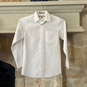 Boys’ White Oxford Shirt